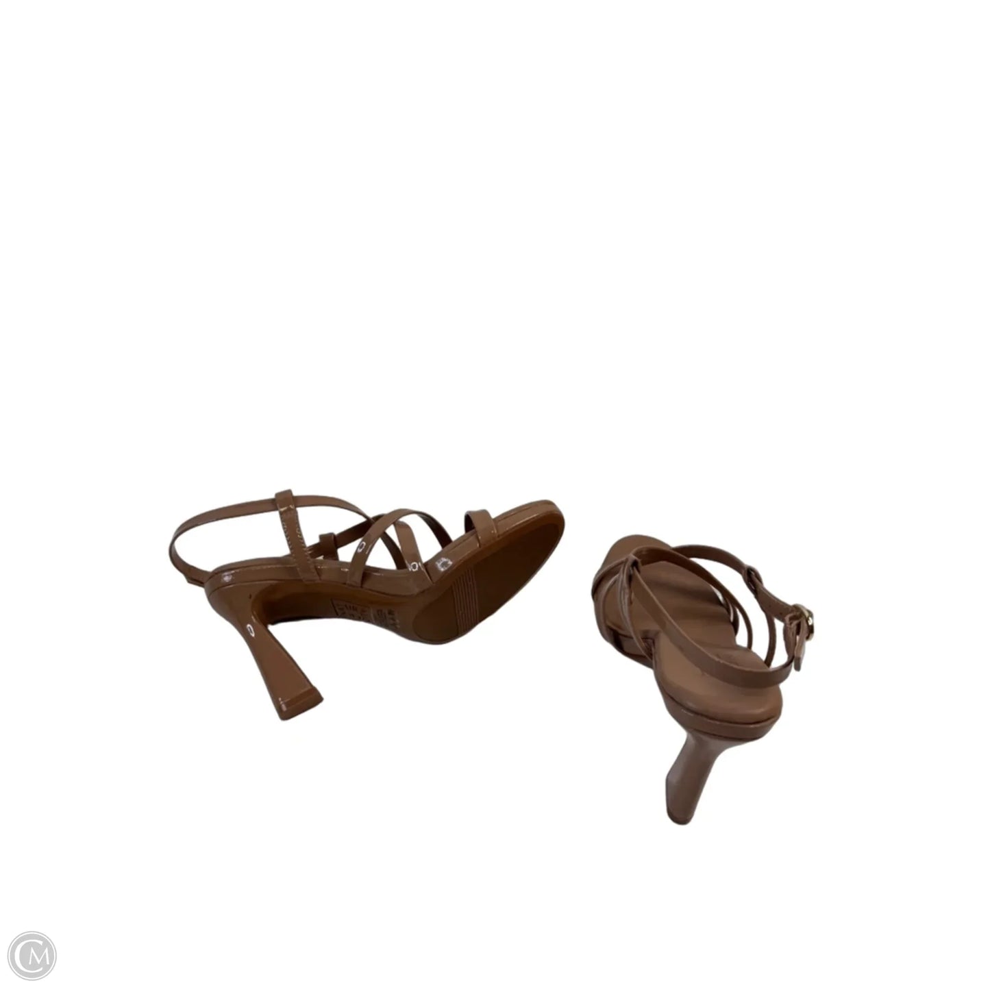 Sandals Heels Stiletto By Naturalizer In Beige, Size: 7.5