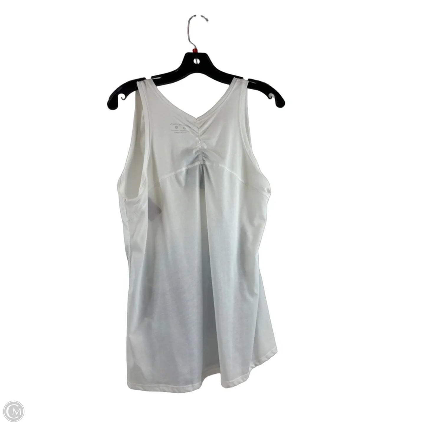 Athletic Tank Top By Brooks In White, Size: L