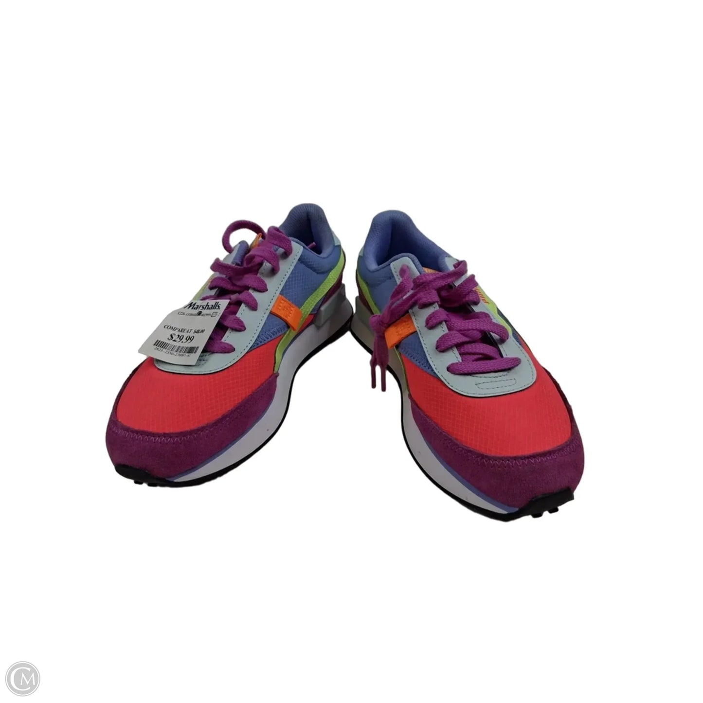 Shoes Sneakers By Puma In Blue & Red, Size: 7