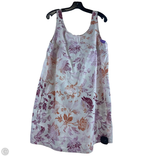 Dress Casual Short By Pilcro In Pink & White, Size: L