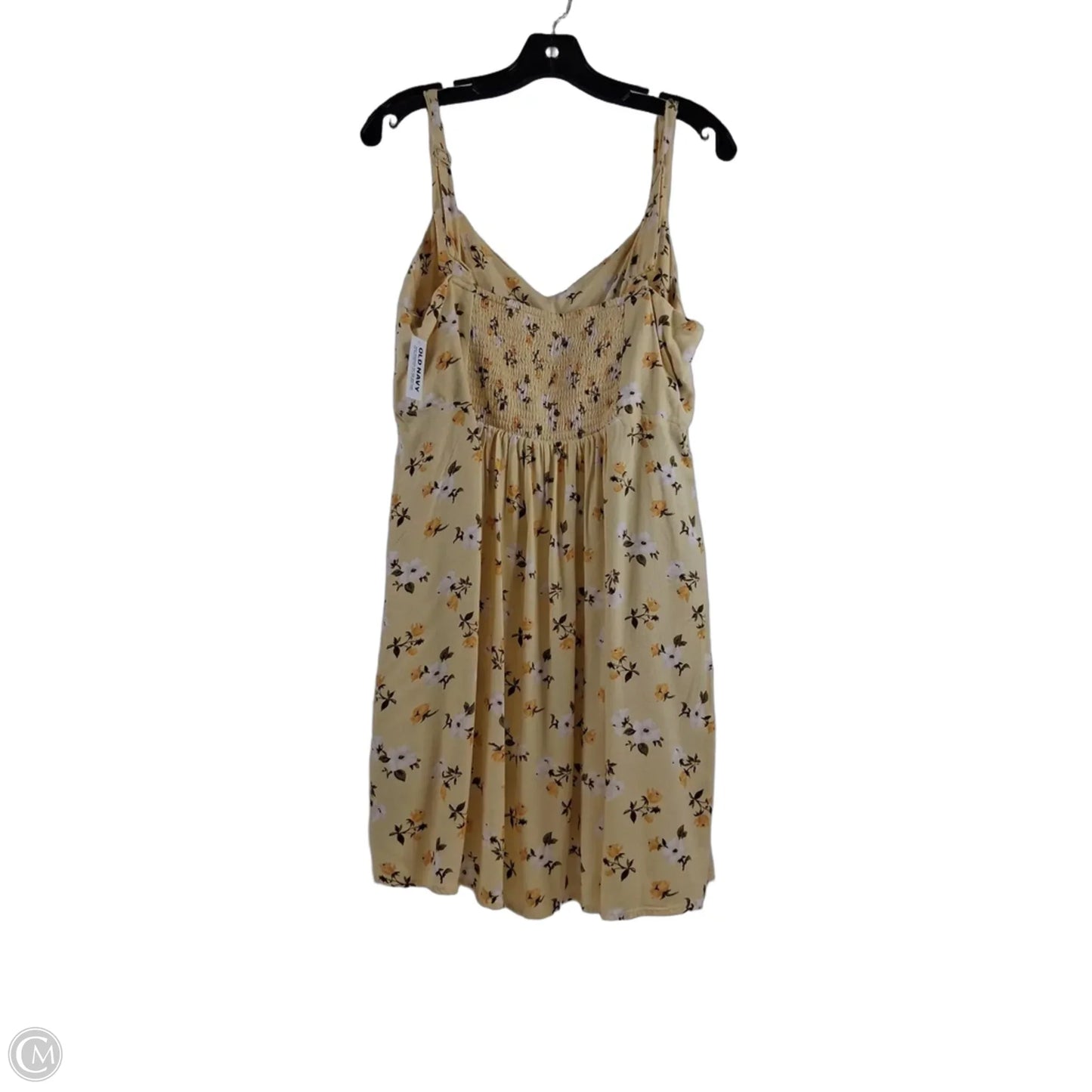 Dress Casual Short By Old Navy In Yellow, Size: L