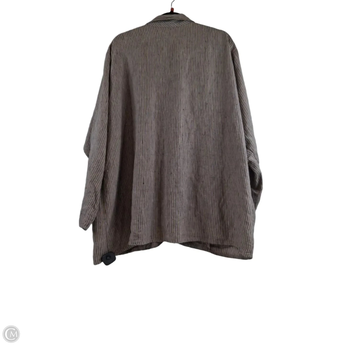 Blazer By Flax In Brown & Yellow, Size: L