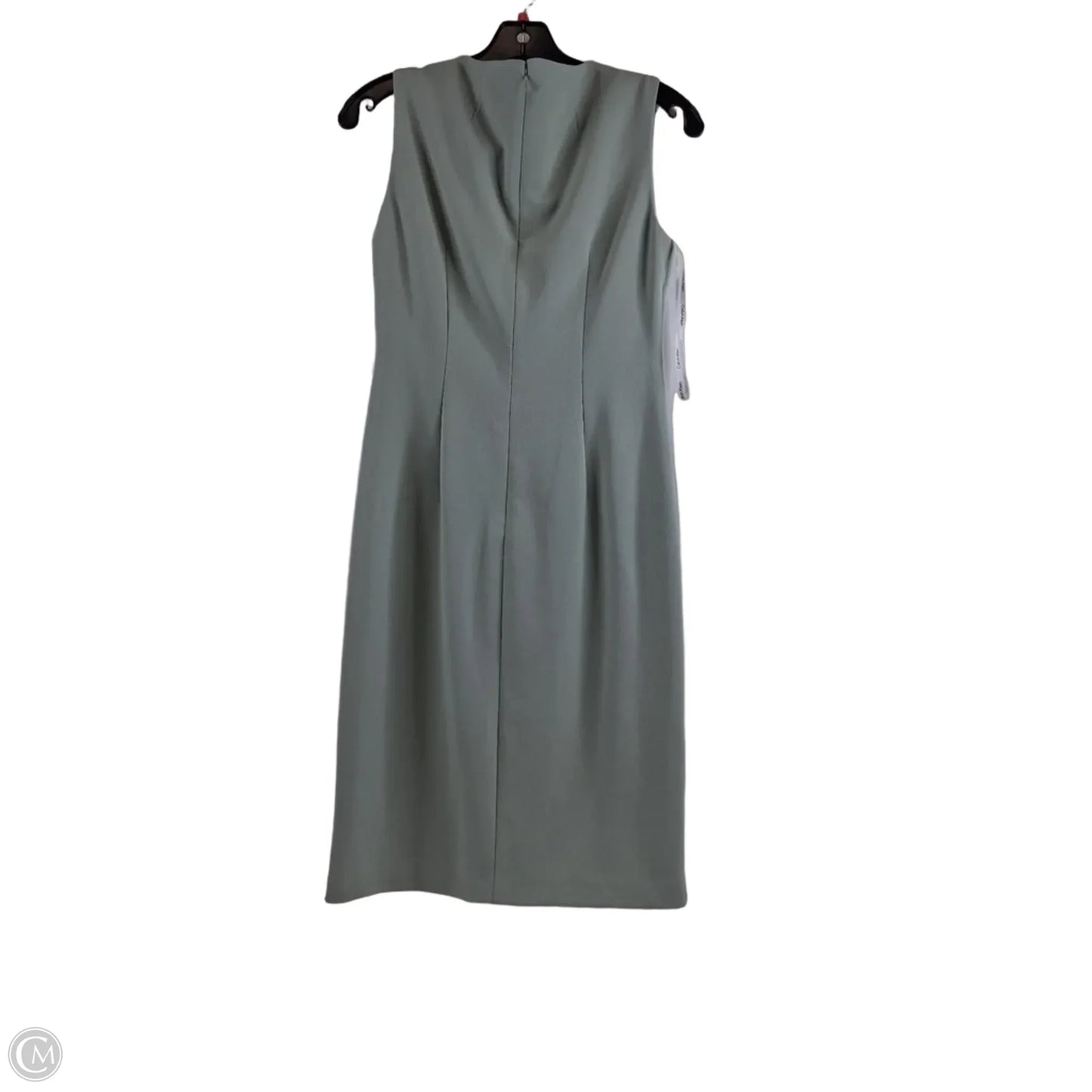 Dress Casual Midi By Calvin Klein In Green, Size: S
