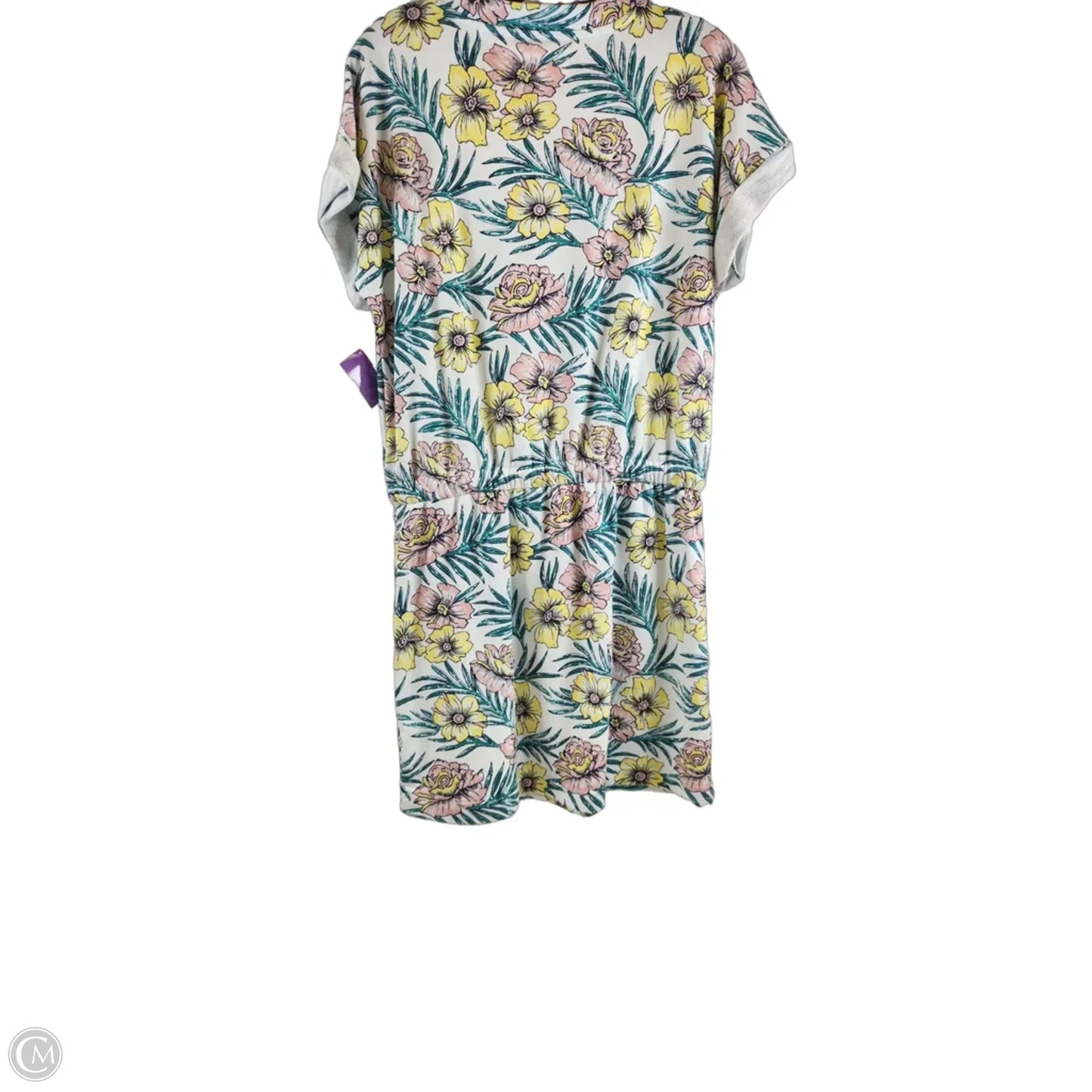 Dress Casual Midi By Lou And Grey In Pink & White, Size: M