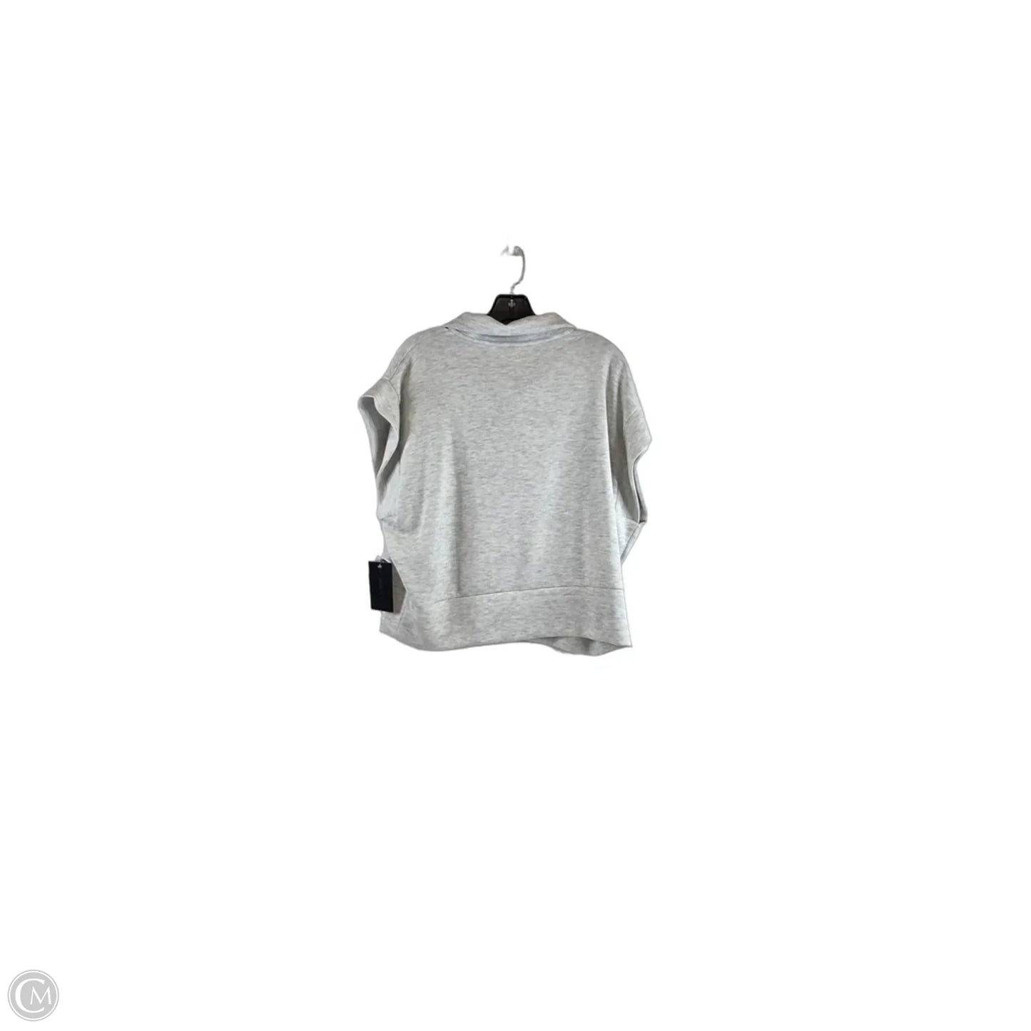 Athletic Top Short Sleeve By Danskin Now In Grey, Size: L
