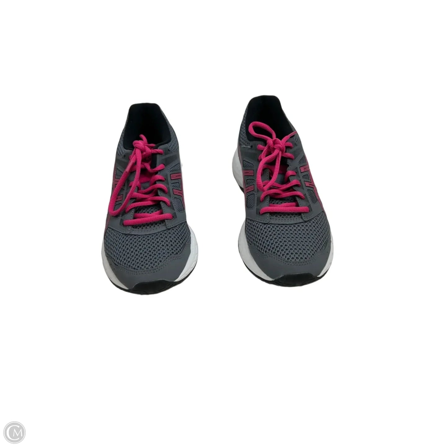 Shoes Athletic By Asics In Grey & Pink, Size: 6.5
