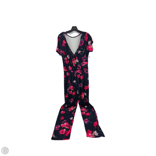 Jumpsuit By Express In Floral Print, Size: M