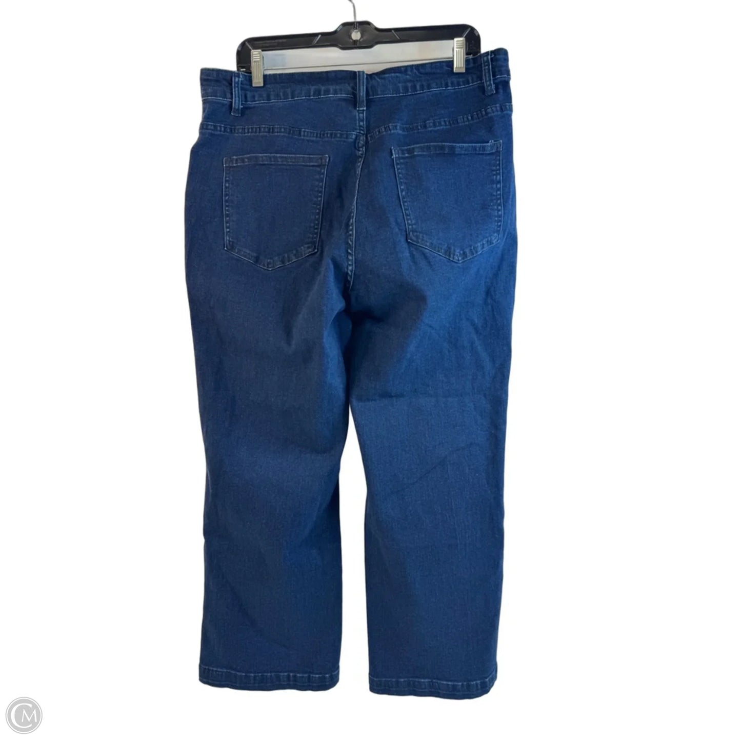 Jeans Straight By Coco And Carmen In Blue Denim, Size: 14
