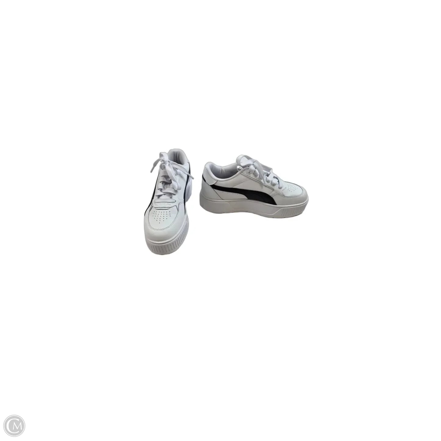 Shoes Sneakers Platform By Puma In Black & White, Size: 8.5