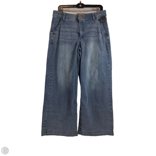 Jeans Wide Leg By Democracy In Blue Denim, Size: 12