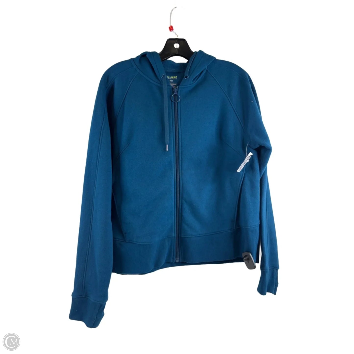 Athletic Jacket By Tek Gear In Teal, Size: Mp