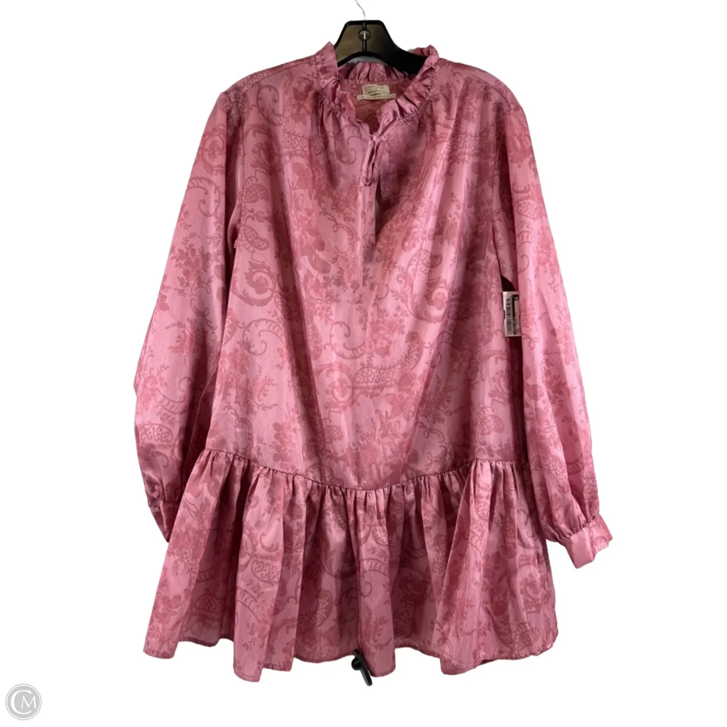Dress Casual Midi By Laura Ashley In Pink, Size: S