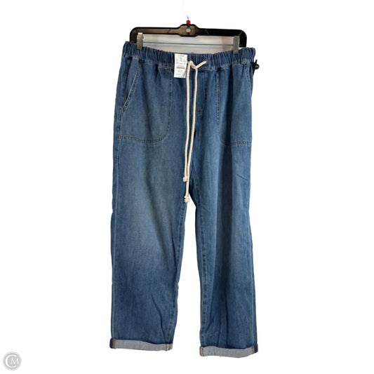 Jeans Cropped By J. Crew In Blue Denim, Size: 6