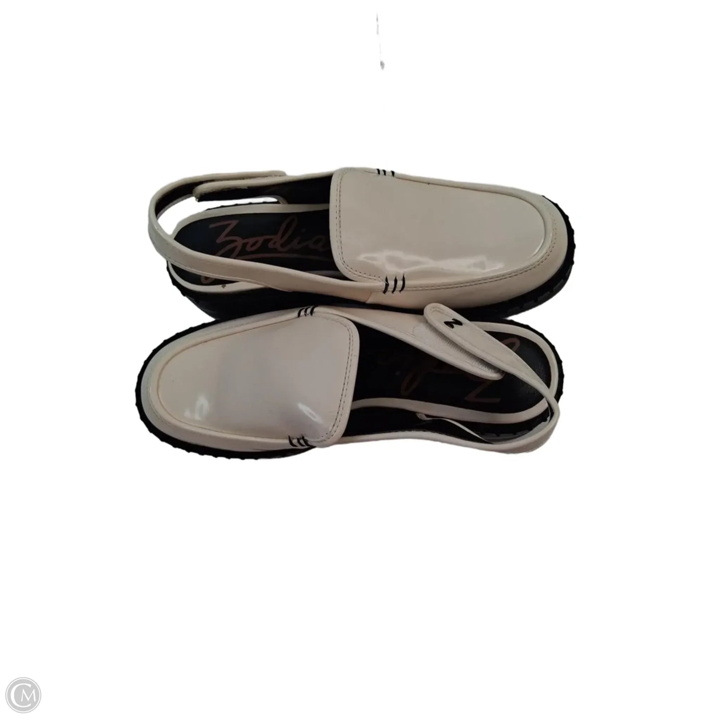 Shoes Heels Block By Zodiac In Cream, Size: 7