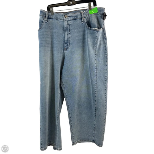 Jeans Cropped By Jessica Simpson In Blue Denim, Size: 24