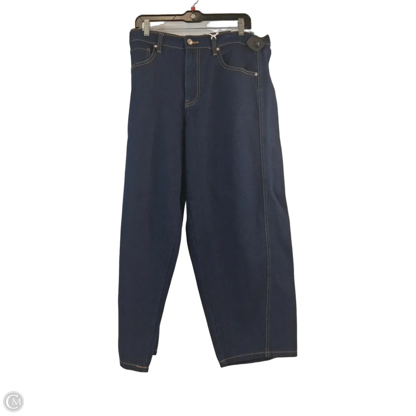 Jeans Straight By Free Assembly In Blue Denim, Size: 16