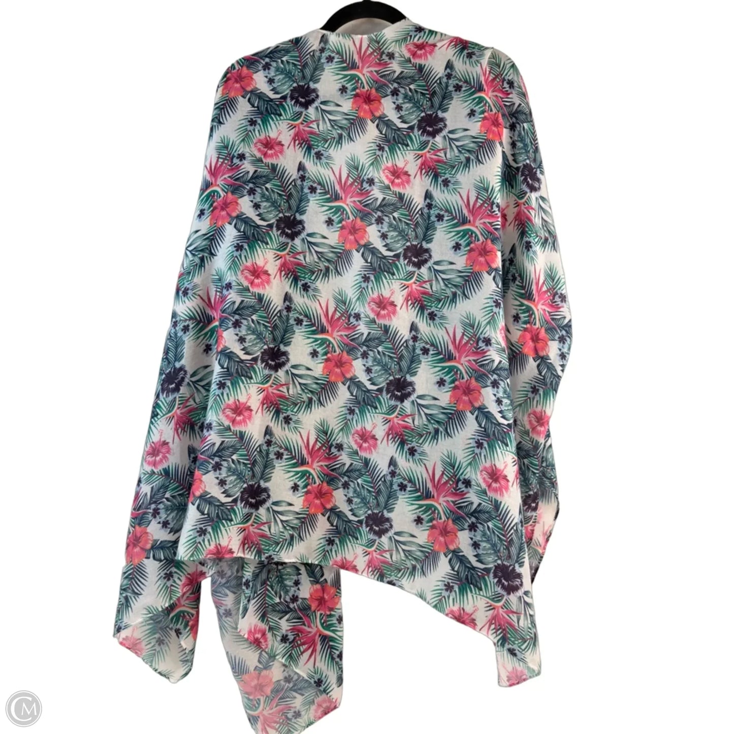Kimono By Clothes Mentor In Teal, Size: Osfm