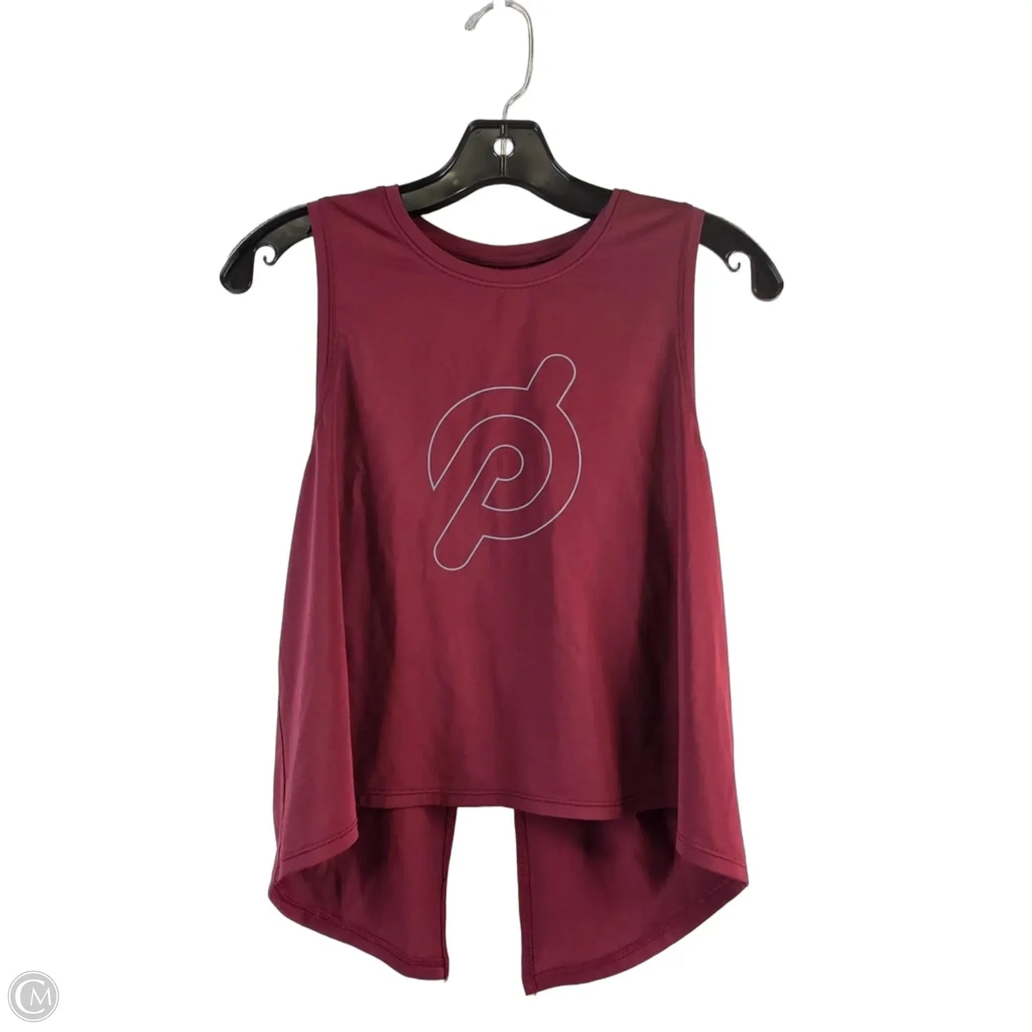 Athletic Tank Top By Peloton In Maroon, Size: S