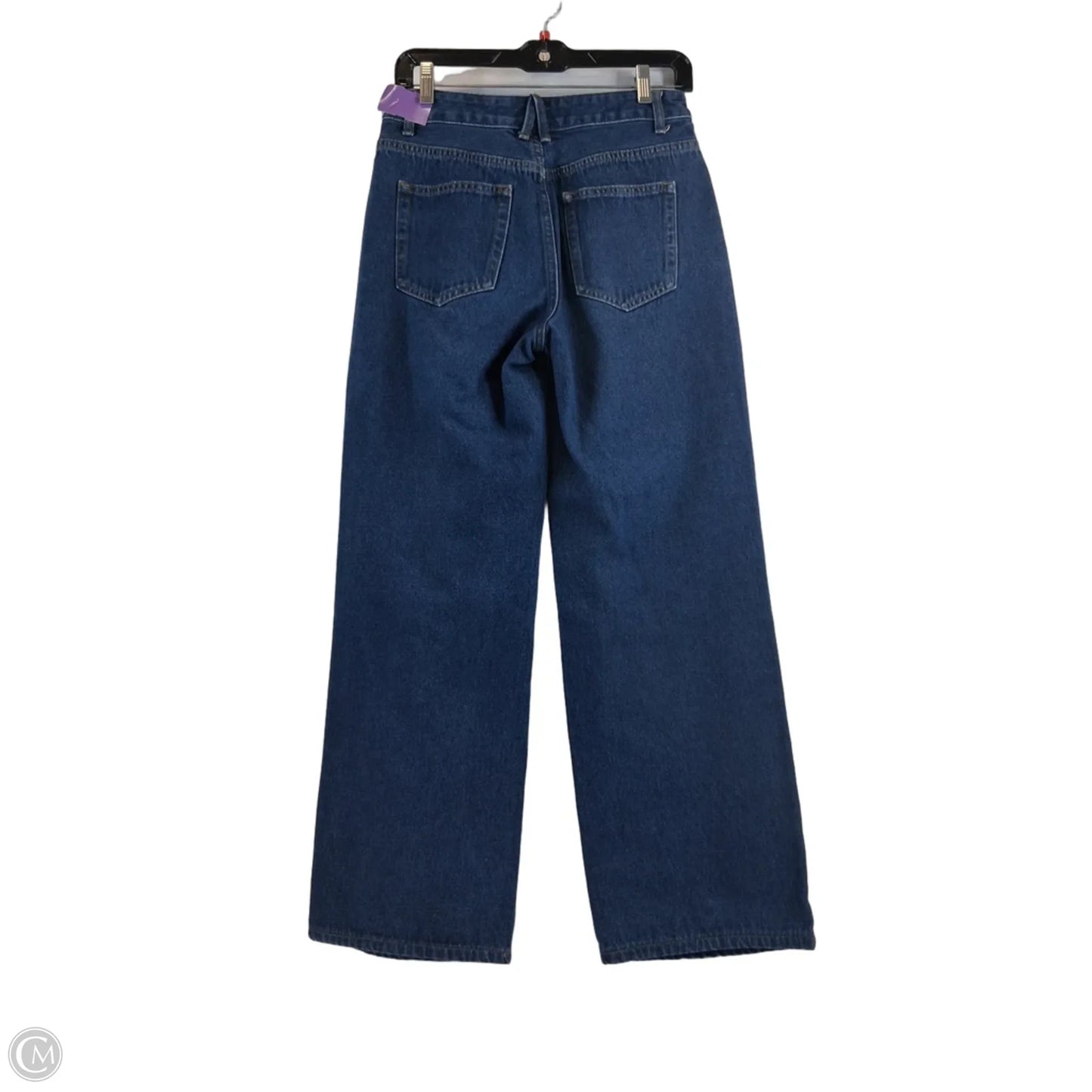 Jeans Wide Leg By Clothes Mentor In Blue Denim, Size: 2