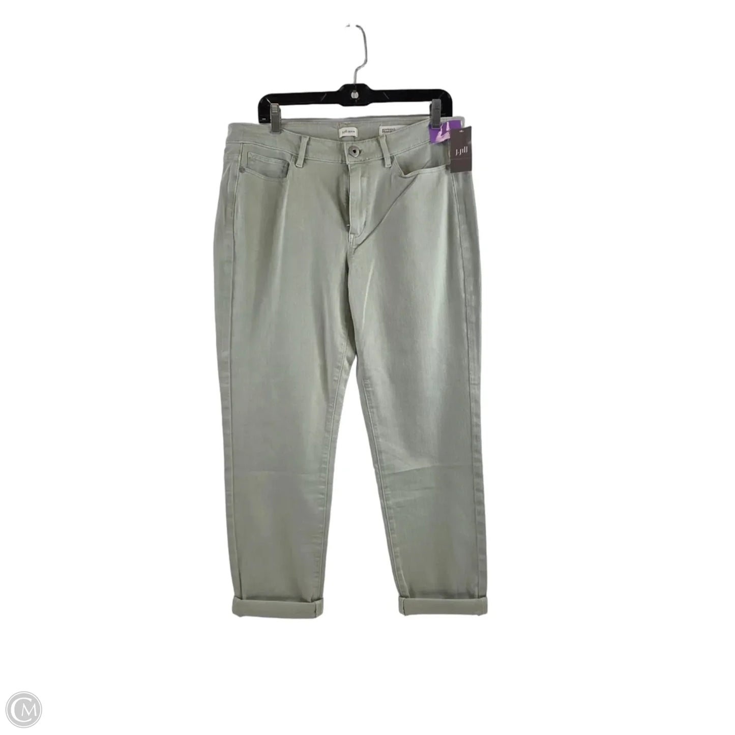 Jeans Boyfriend By J. Jill In Green, Size: 14p