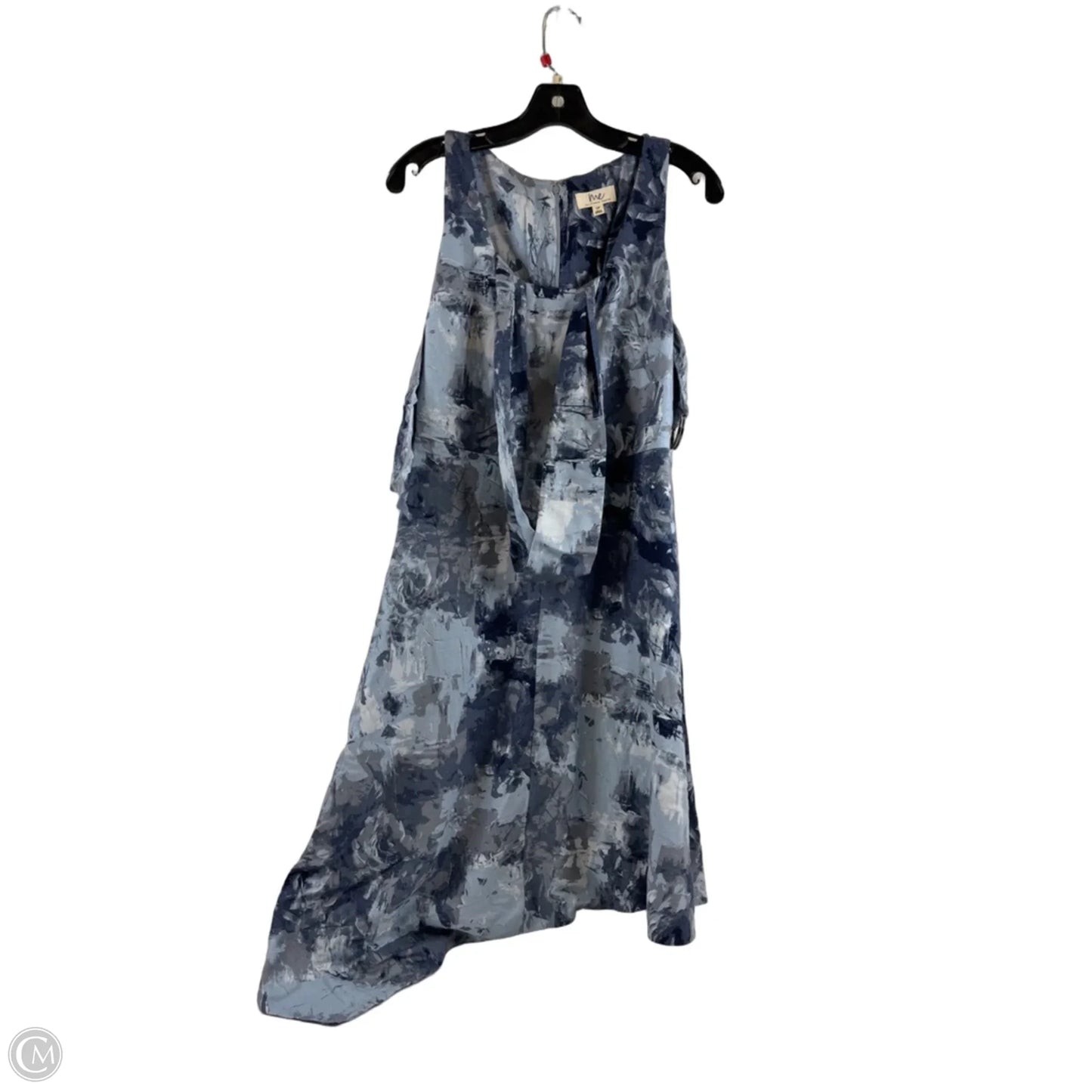 Dress Casual Midi By Clothes Mentor In Blue, Size: M