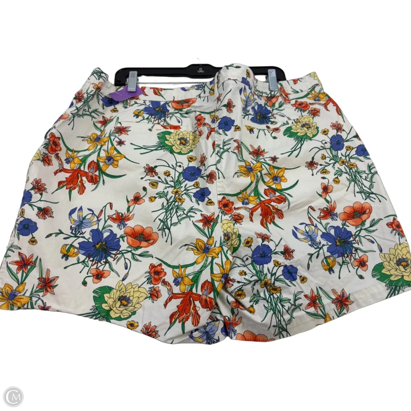 Shorts By Talbots In Blue & Orange, Size: 18