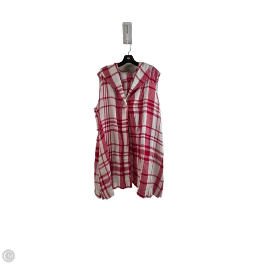 Vest Other By Flax In Plaid Pattern, Size: L