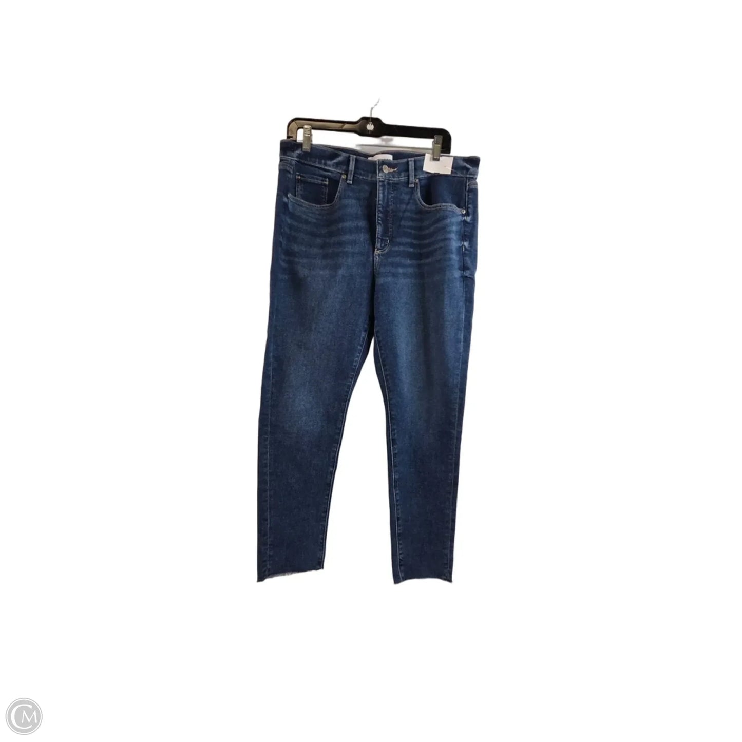 Jeans Skinny By Loft In Blue Denim, Size: 12
