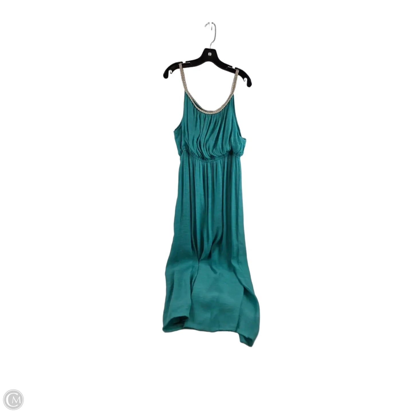 Dress Casual Midi By Clothes Mentor In Teal, Size: Xl