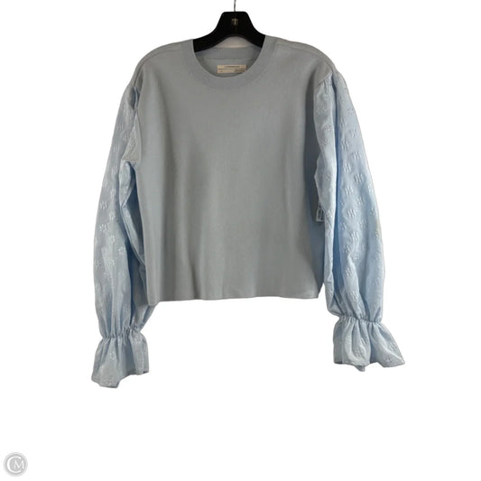 Top Long Sleeve By Anthropologie In Blue, Size: S
