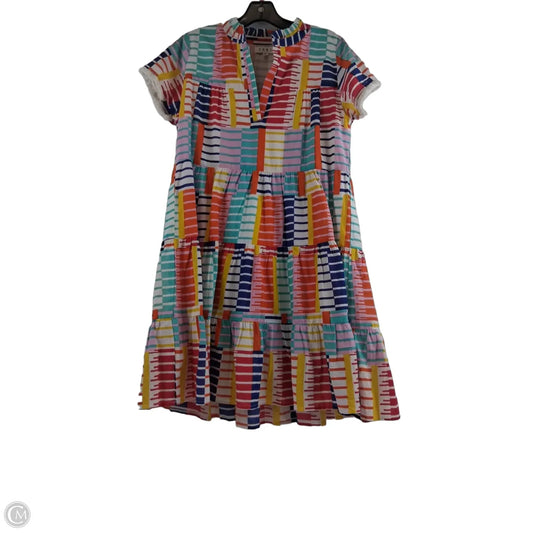 Dress Casual Midi By Thml In Multi-colored, Size: Xs