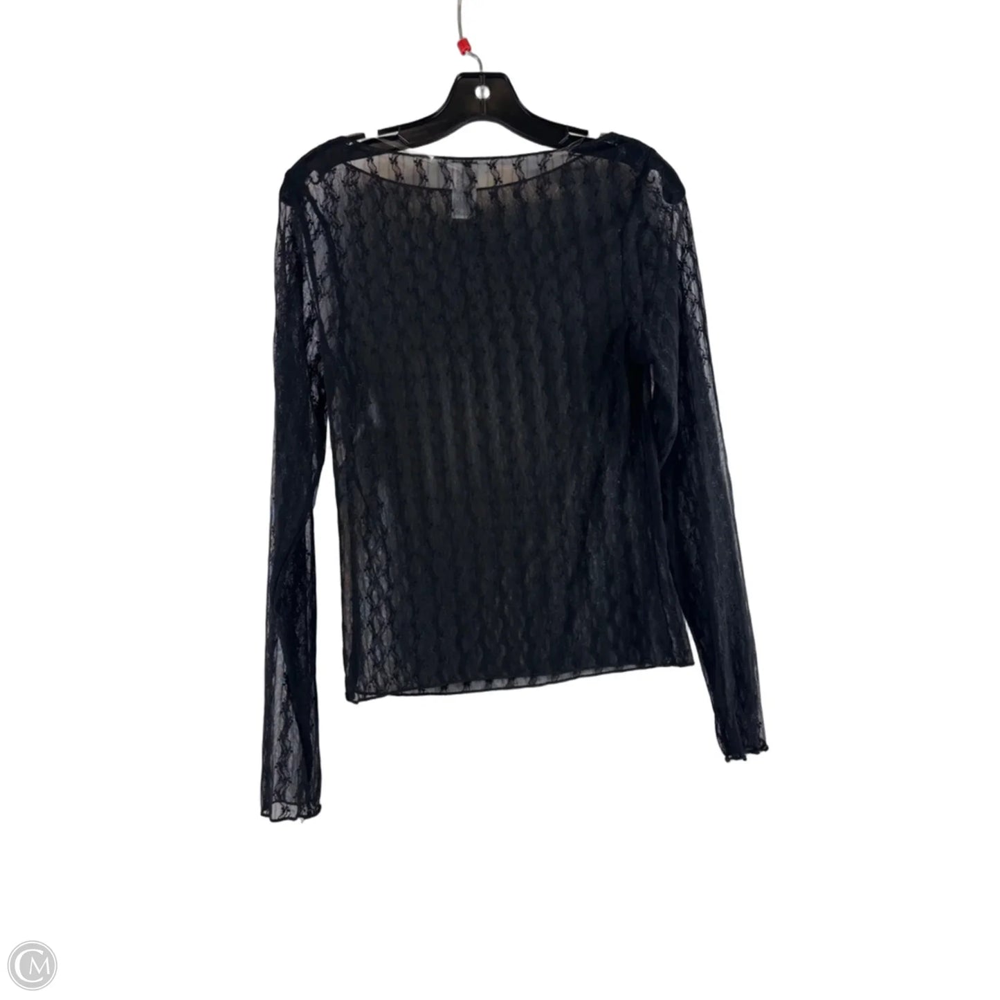 Top Long Sleeve Basic By Wild Fable In Black, Size: L