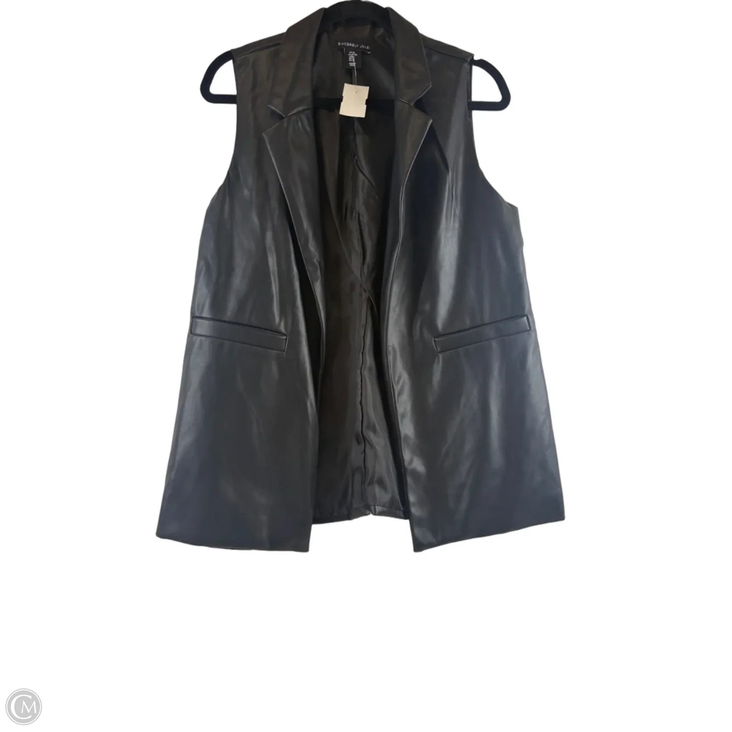 Vest Other By Sincerely Jules In Black, Size: Xl