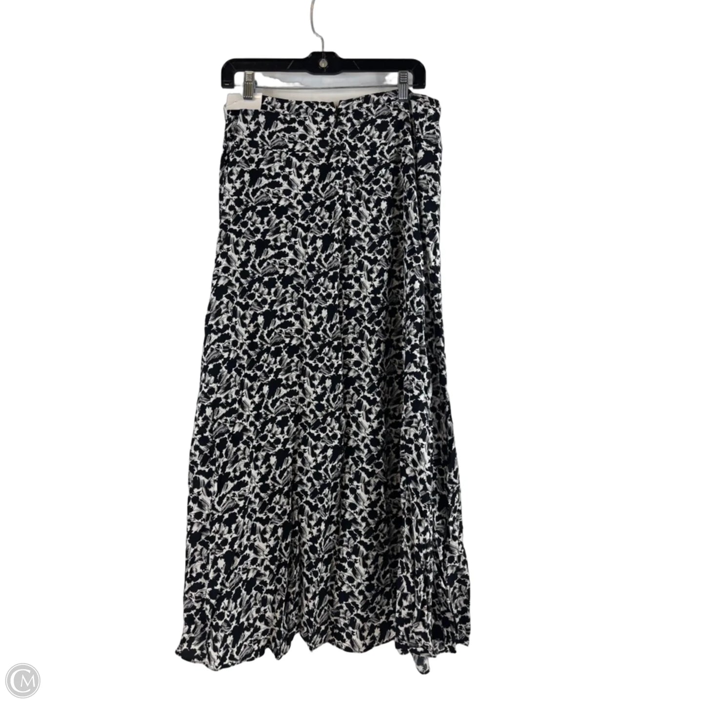 Skirt Maxi By Madewell In Black & White, Size: 8
