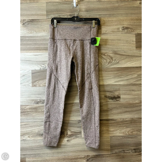 Athletic Leggings By Joy Lab In Brown, Size: M
