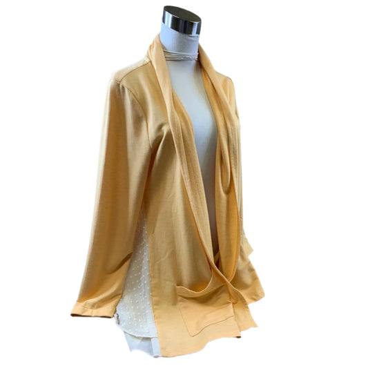 Cardigan By Logo In Yellow, Size: S