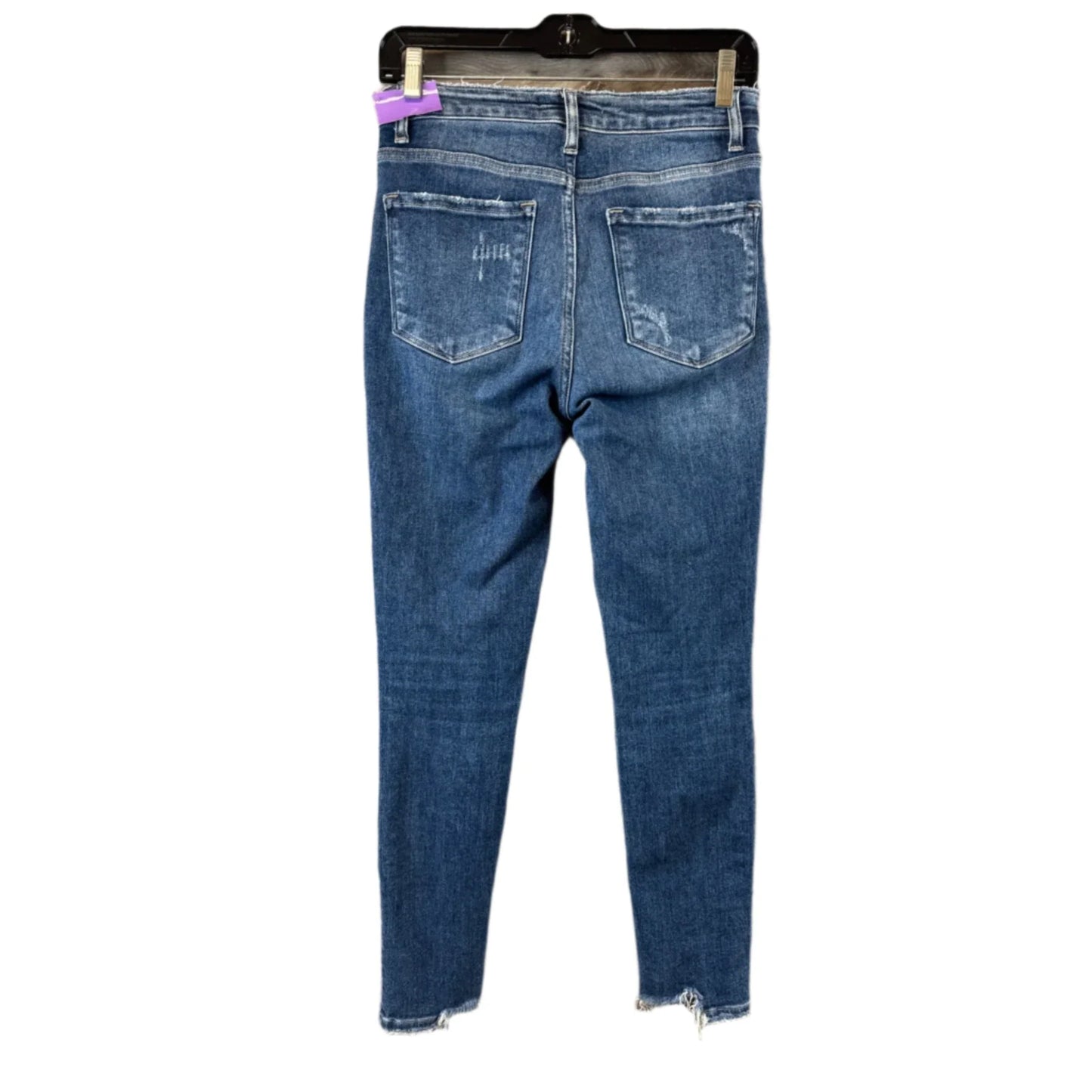Jeans Skinny By Flying Monkey In Blue Denim, Size: 4