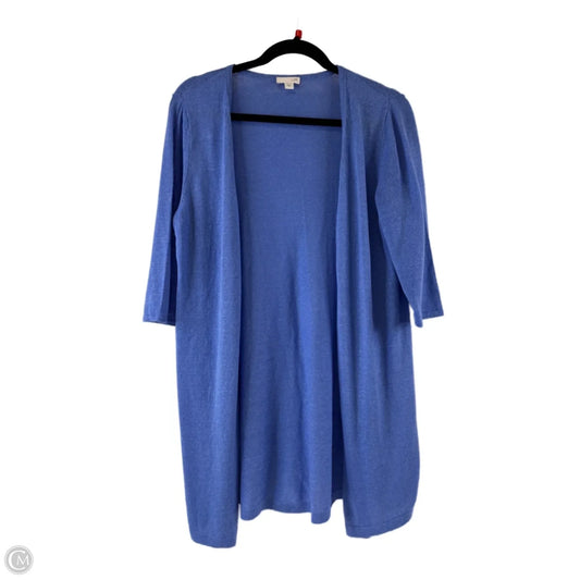 Cardigan By J. Jill In Blue, Size: S