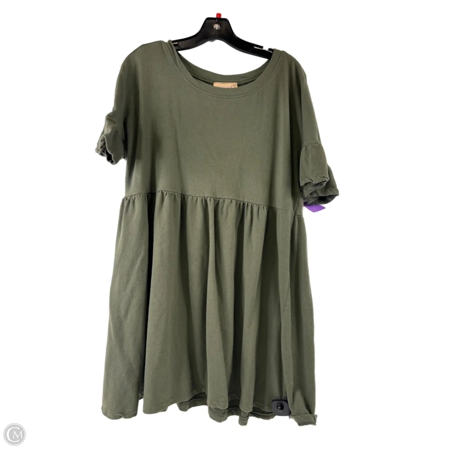 Dress Casual Midi By Clothes Mentor In Green, Size: S