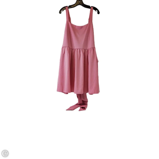 Dress Casual Short By White Birch In Pink, Size: 2x