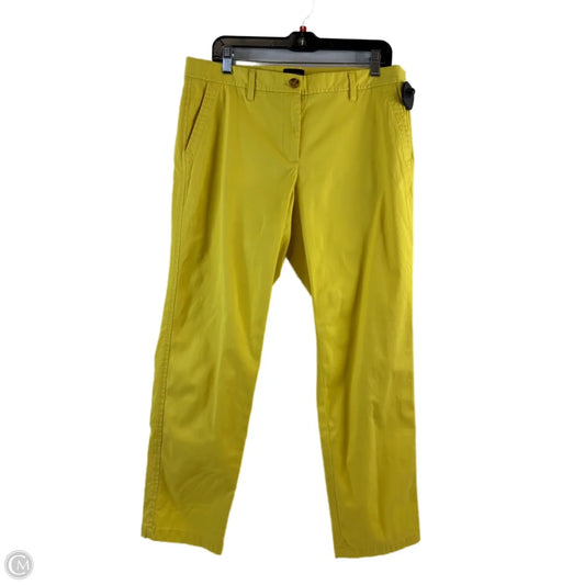 Pants Chinos & Khakis By Talbots In Yellow, Size: 10p
