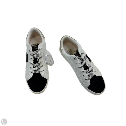 Shoes Sneakers By Vintage Havana In Black & Gold, Size: 7