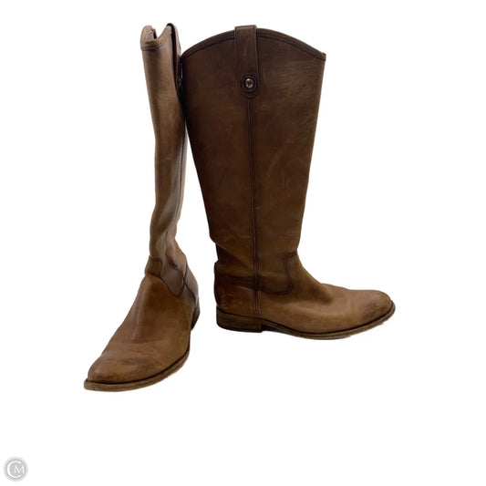 Boots Designer By Frye In Tan, Size: 8