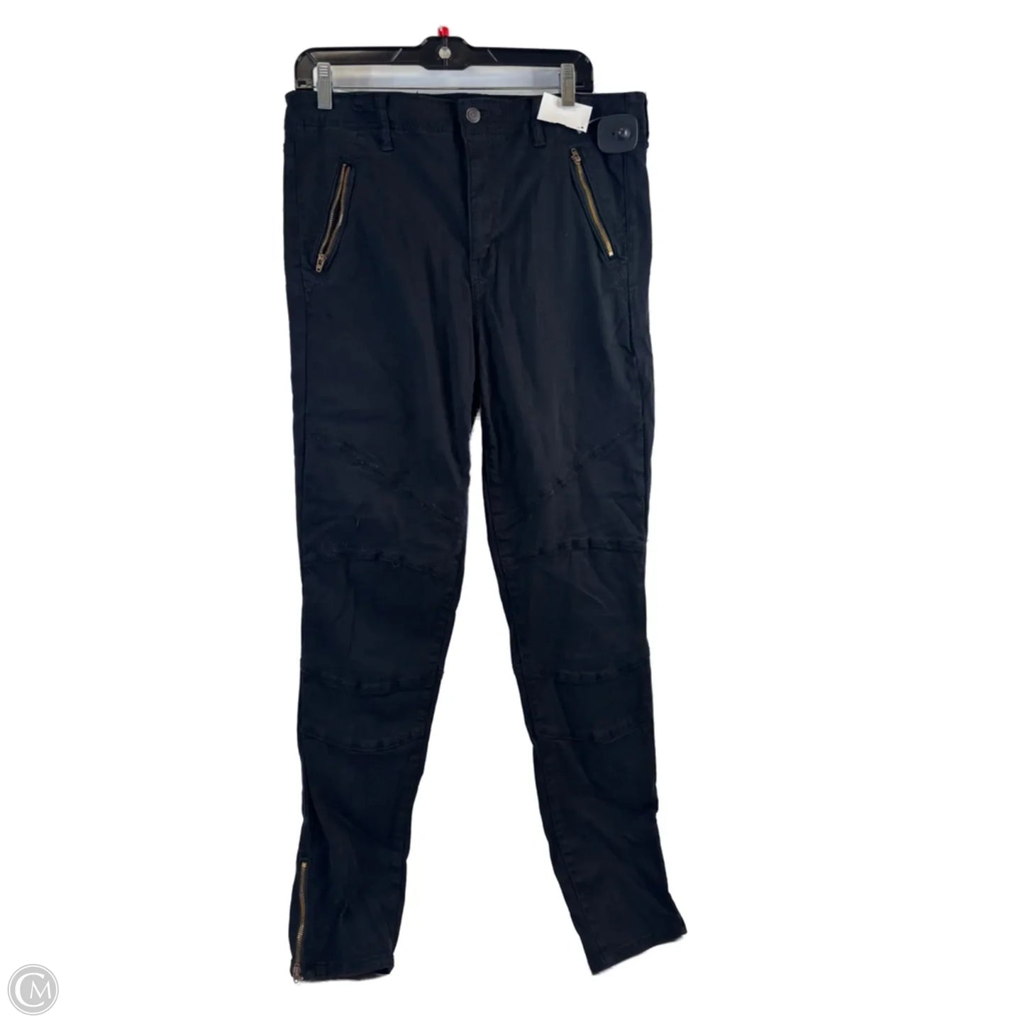 Jeans Skinny By Abercrombie And Fitch In Black, Size: 16