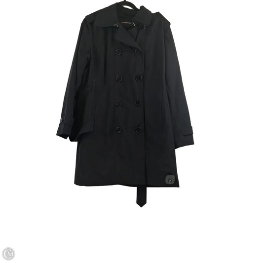 Coat Trench Coat By London Fog In Black, Size: L