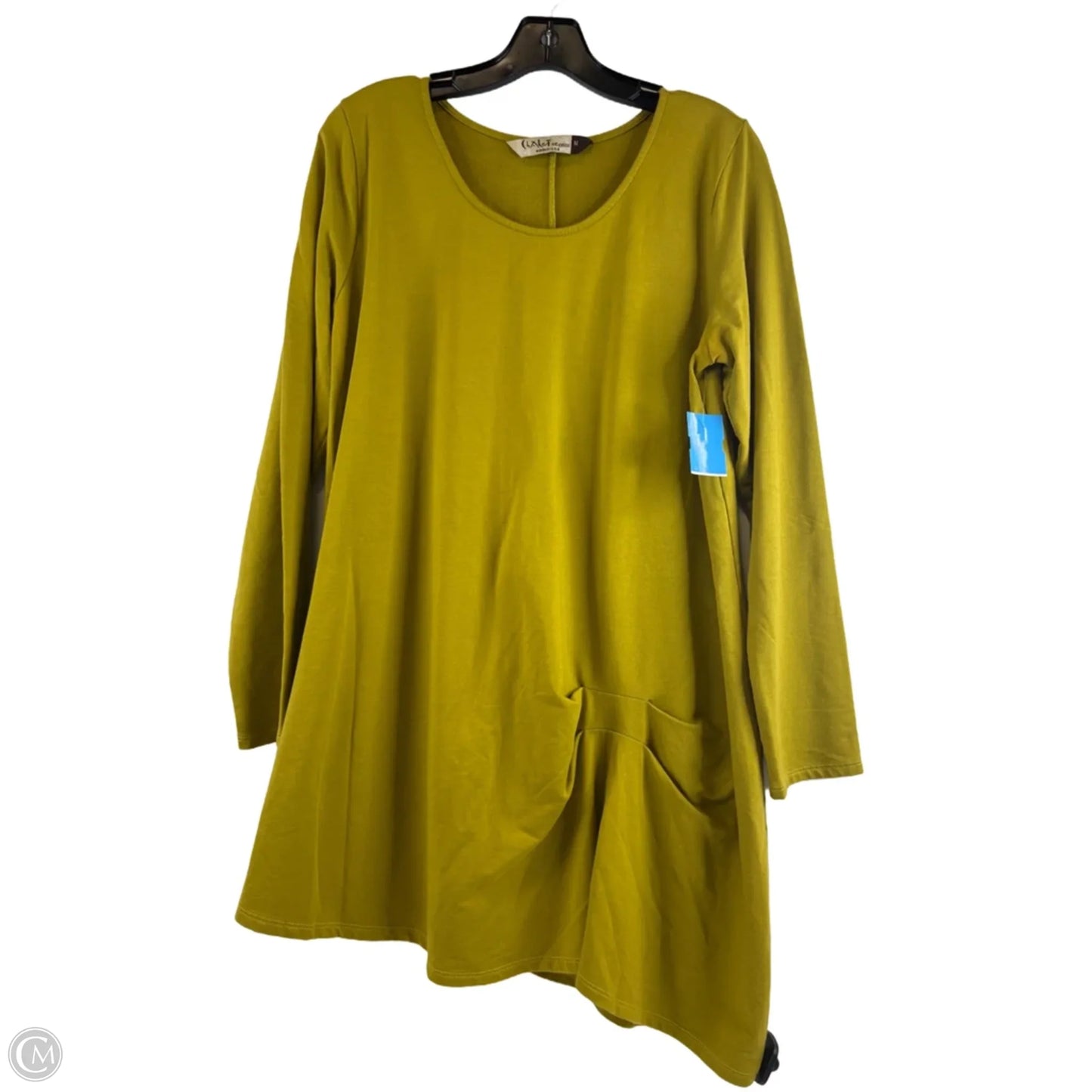 Tunic 3/4 Sleeve By Chalet In Green, Size: M