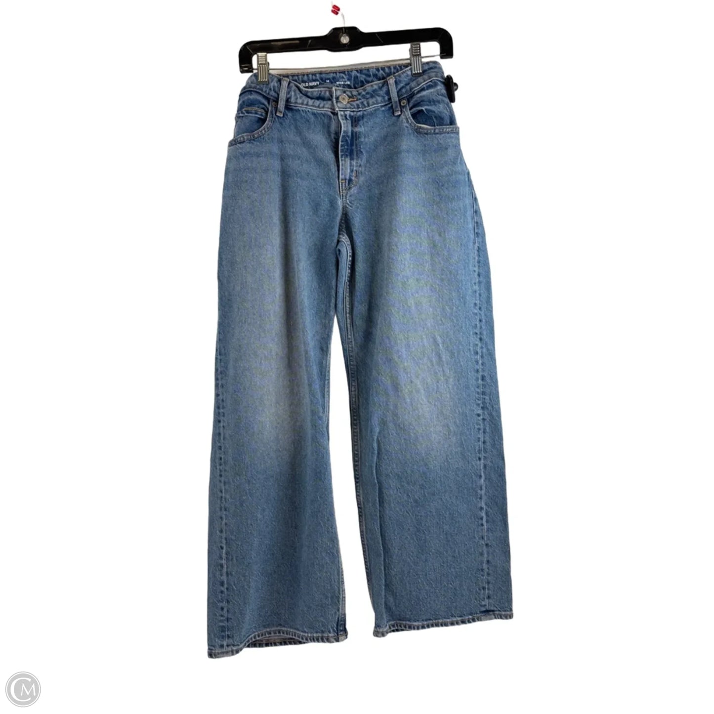 Jeans Wide Leg By Old Navy In Blue Denim, Size: 14