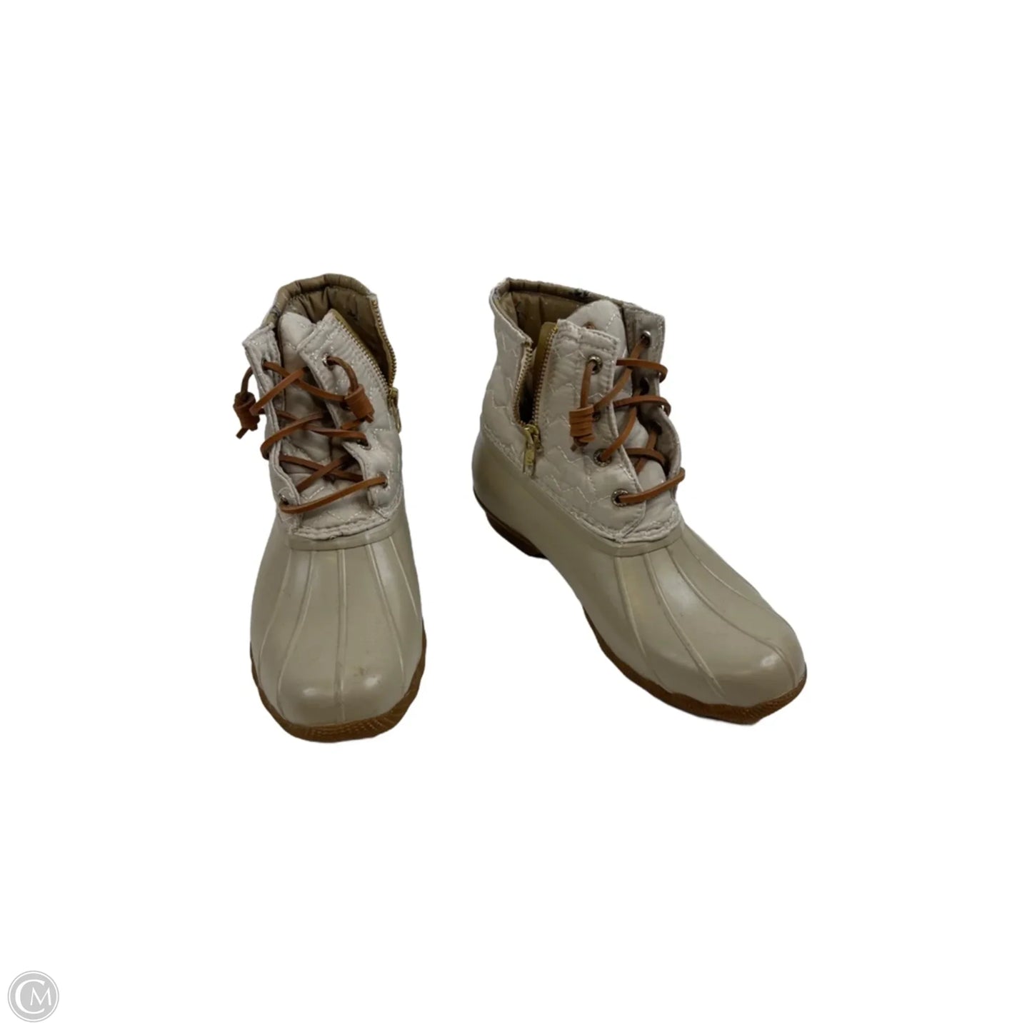 Boots Rain By Sperry In Beige, Size: 7.5