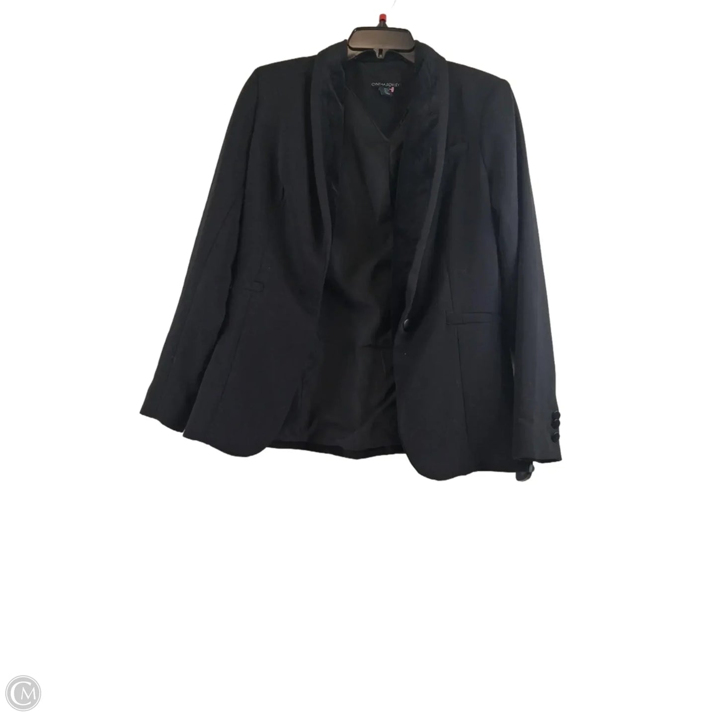 Blazer By Cynthia Rowley In Black, Size: S