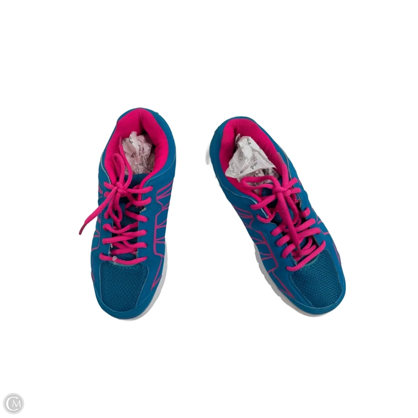 Shoes Athletic By Fila In Blue & Pink, Size: 7
